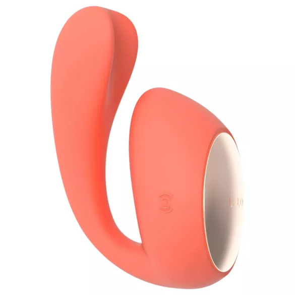 LELO Ida Wave - Vibrator cu vibrații și rotații controlat prin aplicație (coral)