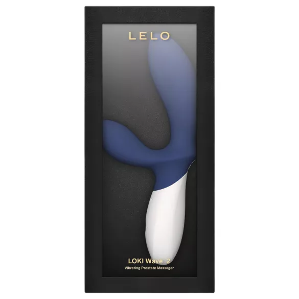 LELO Loki Wave 2 - vibrator prostate reîncărcabil, rezistent la apă, albastru