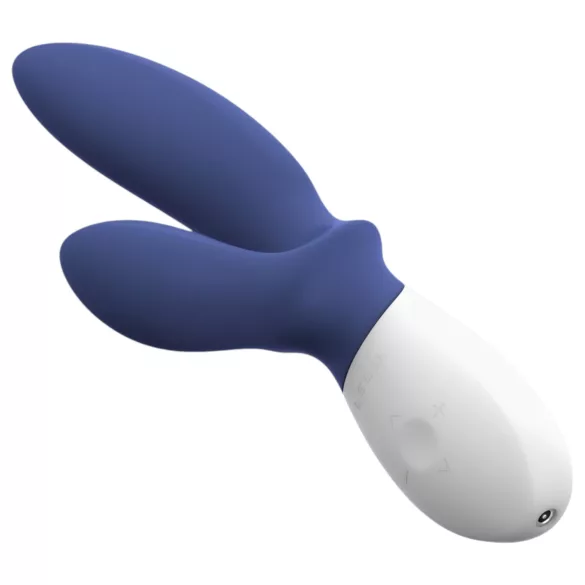 LELO Loki Wave 2 - vibrator prostate reîncărcabil, rezistent la apă, albastru