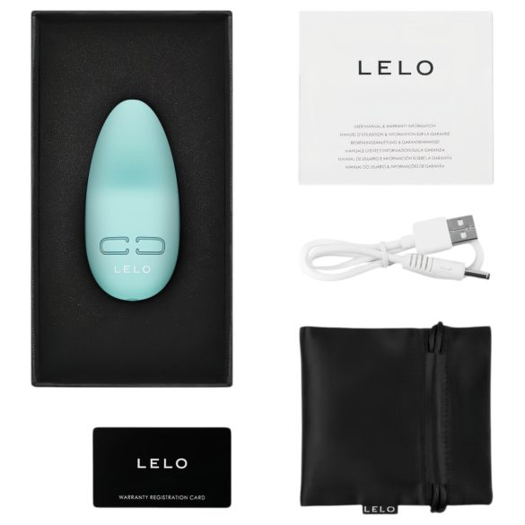 LELO Lily 3 - vibrator clitoridian reîncărcabil, rezistent la apă - verde