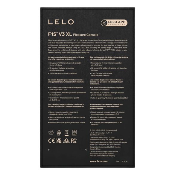 LELO Siri 3 - vibrator clitoridian activat vocal - mov