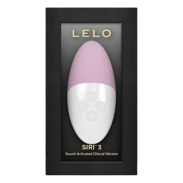 LELO Siri 3 - vibrator clitoridian activat vocal - silicon roz