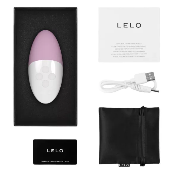 LELO Siri 3 - vibrator clitoridian activat vocal - silicon roz