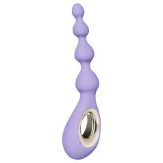   LELO Soraya Beads - vibrator anal impermeabil și reîncărcabil (mov)