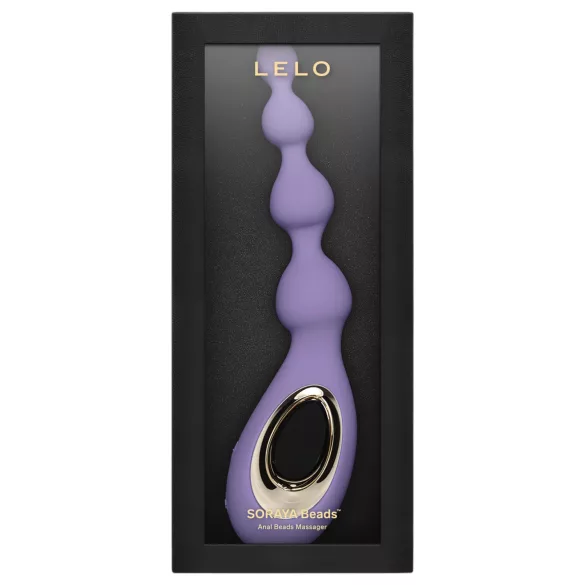 LELO Soraya Beads - vibratoare anal reîncărcabil, rezistent la apă - mov