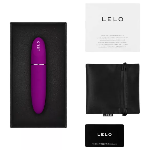 LELO Mia 3 - vibrator tip ruj portabil - roz