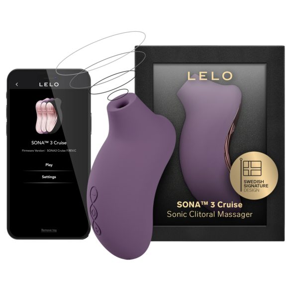 LELO Sona 3 Cruise - stimulator clitoridian cu unde sonore - mov