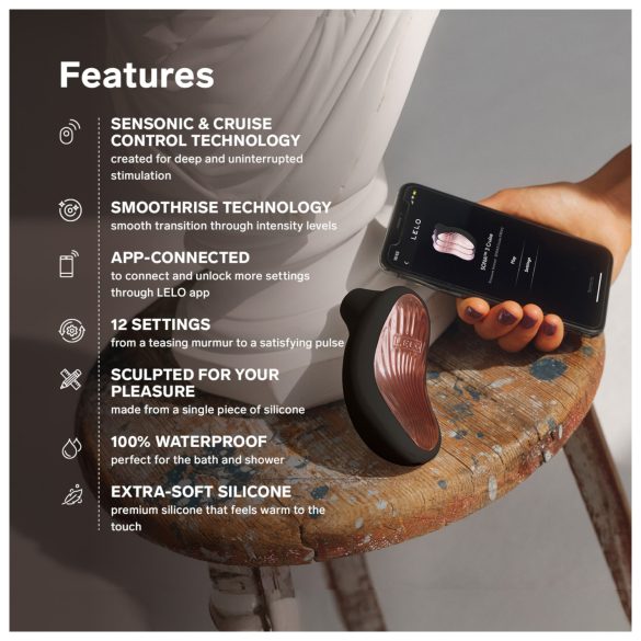 LELO Sona 3 Cruise - stimulator clitoridian cu unde sonore - mov