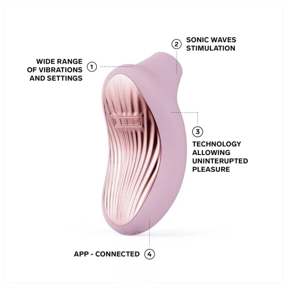 LELO Sona 3 Cruise - stimulatoare clitoridian cu unde sonore - roz