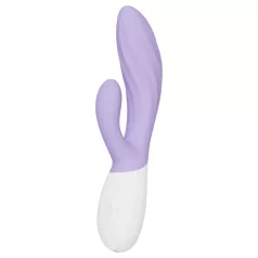   LELO INA Twist - vibrator pentru punctul G, cu braț pentru stimularea clitorisului și control prin aplicație (mov)