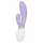 LELO INA Twist - vibrator pentru punctul G, cu braț pentru stimularea clitorisului și control prin aplicație (mov)