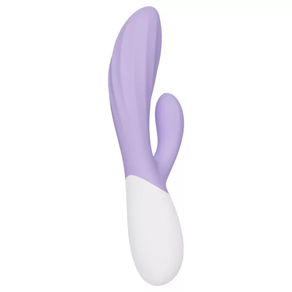 LELO INA Twist - vibrator pentru punctul G, cu braț pentru stimularea clitorisului și control prin aplicație (mov)