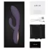 LELO - INA Thrust vibrator tip iepuraș cu mișcare de împingere (mov)