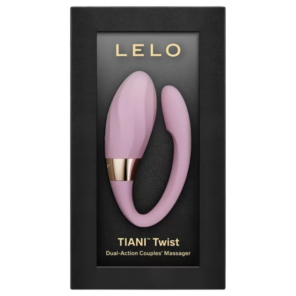 LELO Tiani Twist - vibrator de cuplu controlat prin aplicație (roz)