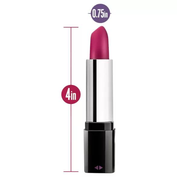Blush Lipstick Rosé - vibratoare tip ruj waterproof - negru-roz