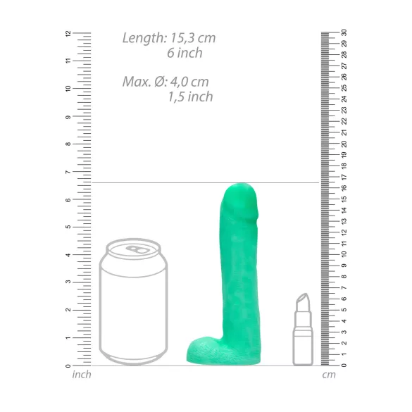 S-Line - Dicky - săpun penis luminos cu testicule (265g)