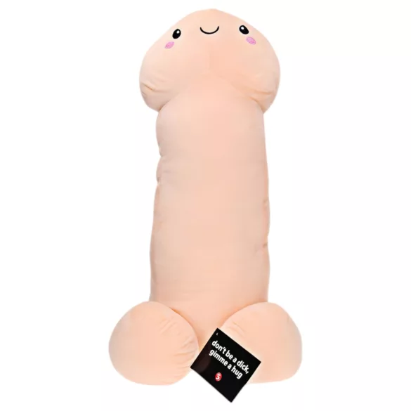 Penis de pluș - jucărie moale - 30 cm - natural