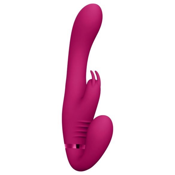 Vive Suki - vibrator cu curea detașabilă - fără ham - roz