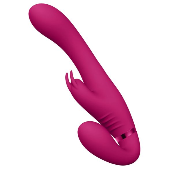 Vive Suki - vibrator cu curea detașabilă - fără ham - roz