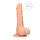 RealRock - dildou realist cu testicule - 17 cm - culoare naturală