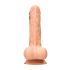 RealRock - dildo realist cu testicule - 20cm - culoare naturală