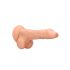 RealRock - dildo realist cu testicule - 20cm - culoare naturală