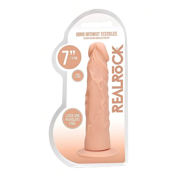 RealRock - dildo realist 17cm - culoare naturală