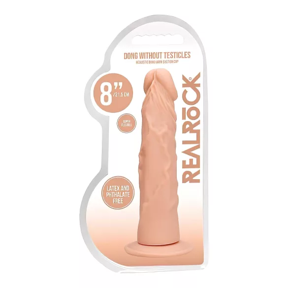 RealRock - dildo realist - 20cm - culoare naturală