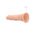 RealRock Dong 9 - dildo realist (23 cm) - culoare naturală