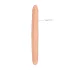 RealRock - dildo dublu realist - 36 cm - culoare naturală