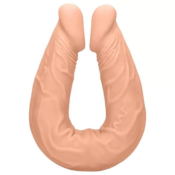 RealRock - dildo dublu realist - 36 cm - culoare naturală