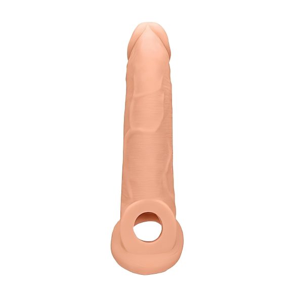 RealRock - mânecă pentru penis - 21,5 cm - culoare naturală