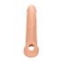 RealRock - mânecă pentru penis - 21,5 cm - culoare naturală
