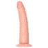 RealRock Slim - dildo realist - 15,5cm - culoare naturală