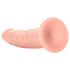 RealRock Slim - dildo realist - 15,5cm - culoare naturală