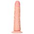 RealRock Slim - dildo realist - 15,5cm - culoare naturală