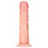 RealRock - dildo realist cu ventuză - 15,5cm - culoare naturală
