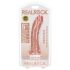 RealRock - dildo realist cu ventuză - 15,5cm - culoare naturală