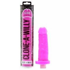 Clone-a-Willy - kit mulaj penis - fosforescent - roz