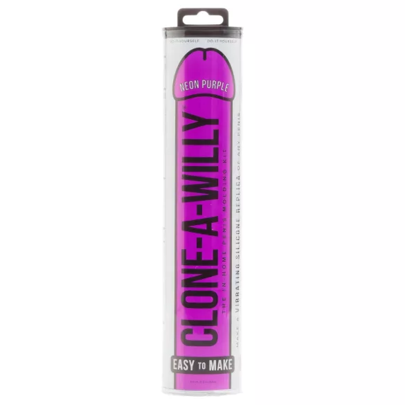 Clone-a-Willy - kit mulaj penis cu vibrator - lila