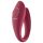 Raytech Rose - vibrator pereche, rezistent la apă și reîncărcabil (roșu)