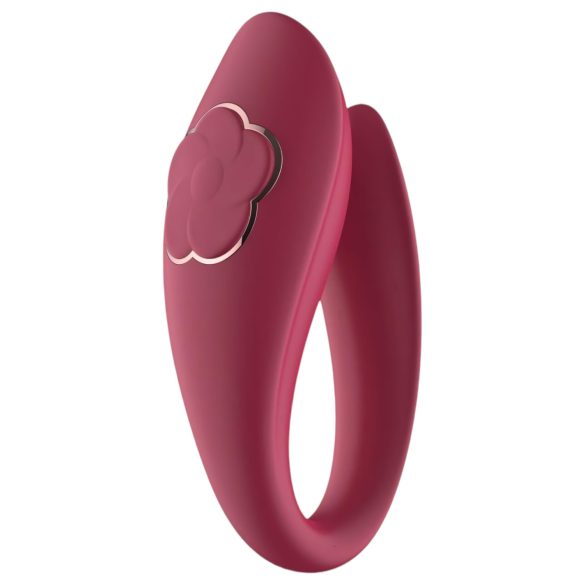 Raytech Rose - vibrator pereche, rezistent la apă și reîncărcabil (roșu)