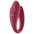 Raytech Rose - vibrator pereche, rezistent la apă și reîncărcabil (roșu)