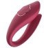 Raytech Rose - vibrator pereche, rezistent la apă și reîncărcabil (roșu)