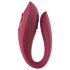Raytech Rose - vibrator pereche, rezistent la apă și reîncărcabil (roșu)