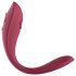 Raytech Rose - vibrator pereche, rezistent la apă și reîncărcabil (roșu)