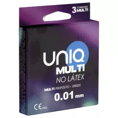 Uniq - prezervative fără latex - 3 bucăți