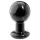 Doc Johnson The Classic - dop anal rotund (negru) - L