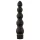 Doc Johnson - Black Magic 7 - vibrator anal rigid cu 5 bile (negru)