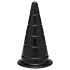 Doc Johnson TitanMen Anal Stretcher - dop anal dilatator conic (negru) - 15 cm